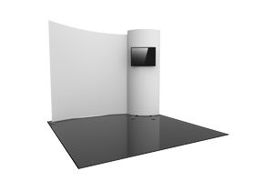Formulate Designer Series 10ft Fabric Backwall Kit 11