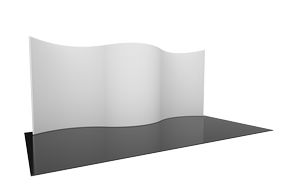 Formulate Designer Series 20ft Fabric Backwall Kit 01