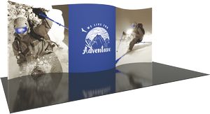 Formulate Designer Series 20ft Fabric Backwall Kit 01