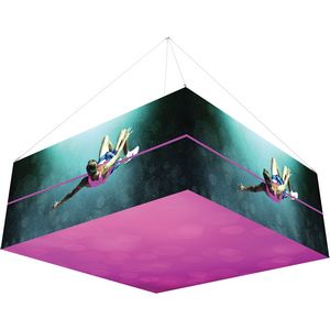 FormulateÂ® Backlit Square Hanging Structure 1004