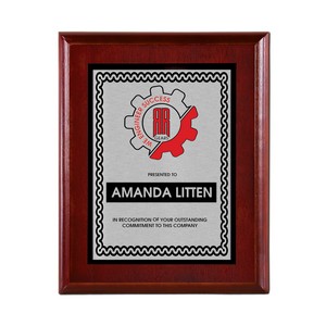 Frankford Cherry Plaque Silver 9x12