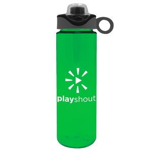 Freedom Bottle - 28 oz.Transparent Tritanâ„¢ Bottle with Silicone Loop Handle Lid