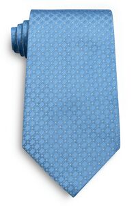 French Blue Felton Silk Tie