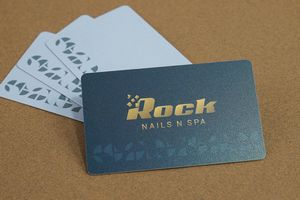 Frosted Plastic Business Cards