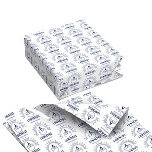 Full Bleed One Color Custom Gift Wrap Sheets - 70lb