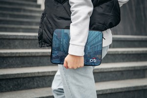 Full Color 13" Recycled Neoprene Laptop Sleeve