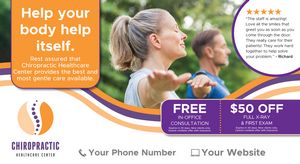 Full Color 2-Sided Supersized Postcard (10.5" x 5.75")