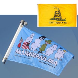 Full Color Custom Flag - 2' X 1'