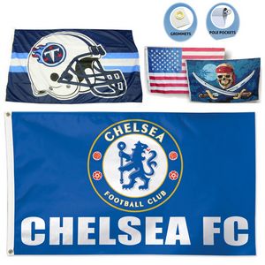 Full Color Custom Flag - 3' X 2'
