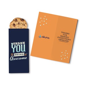 Full-Color Custom Sweeter Cards with Chocolate Chip Cookies