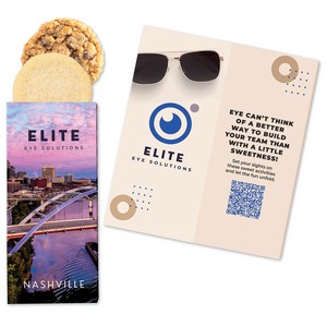 Full-Color Custom Sweeter Cards with Homestyle Cookie Duo