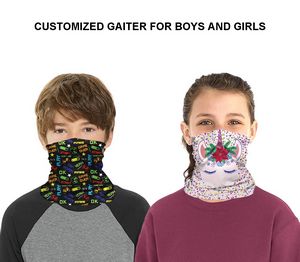 Full Color Gaiter Face Mask - Youth Size