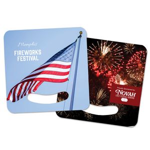 Full Color Hand Fan 2-Sided