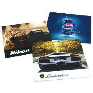 Full Color Microfiber Cloth - 6" x 6"
