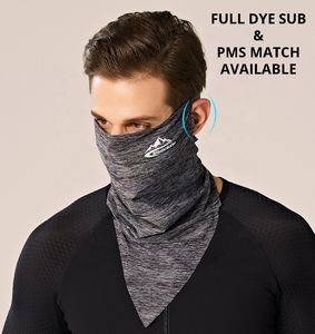 Full Color Neck Gaiter Face Mask - W/ Ear Loops