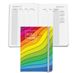 Full Color Perfect Bound Weekly Planner Journal Book