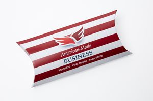 Full Color Pillow Box (8"L x 4"W x 1.5"H)