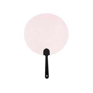 Full Color Round Advertising Hand Fan