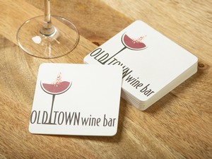 Full Color Square Paper Coaster (4" x 4")