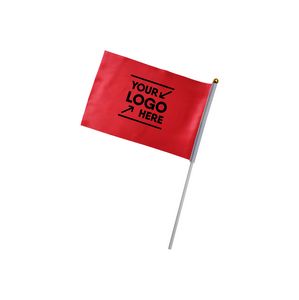 Full Color Stick Flag (5"x8")
