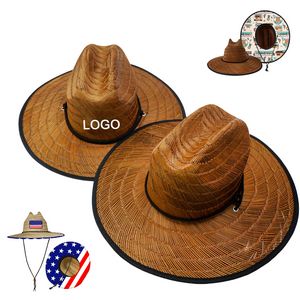 Full Color Straw Hats Summer Sun Beach Hat Wide Brim