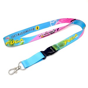 Full Color Sublimated Â¾" Lanyard with Lobster Hook