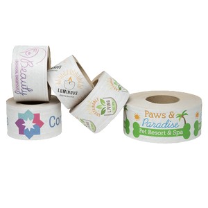Full Color White Packing Tape