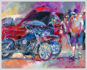 Fully Custom Made-In-USA Wall Art - 24"x30"