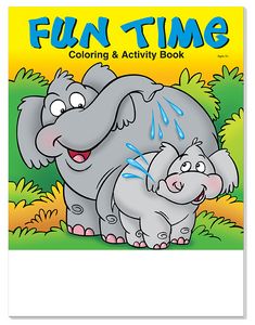 Fun Time Coloring & Activity Book