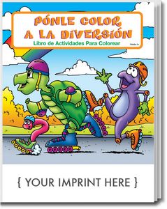 Fun To Color - Ponle Color A La Diversion Spanish Coloring Book