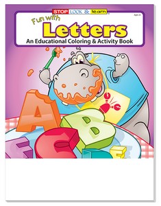 Fun With Letters Coloring Book Fun Pack