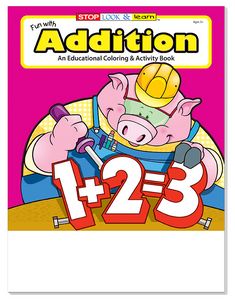 Fun with Addition Coloring Book Fun Pack