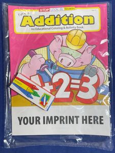 Fun with Addition Coloring Book Fun Pack