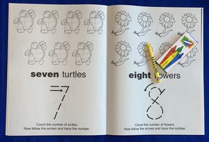 Fun with Numbers Coloring Book Fun Pack