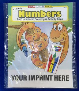 Fun with Numbers Coloring Book Fun Pack