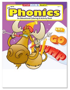 Fun with Phonics Coloring Book Fun Pack