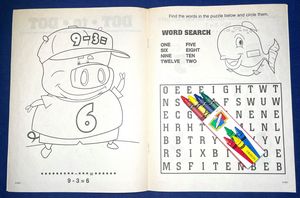 Fun with Subtraction Coloring Book Fun Pack