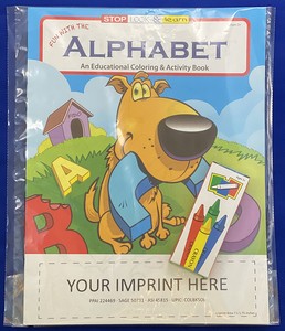 Fun with the Alphabet Coloring Book Fun Pack
