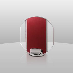 Garnet Red Aluminum Fusion (6 1/2" x 5 1/2" x 2")