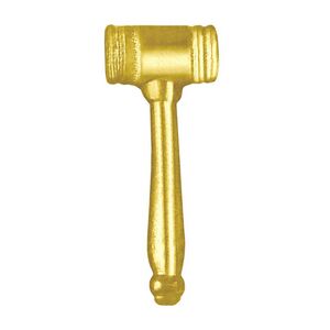 Gavel Chenille Pin