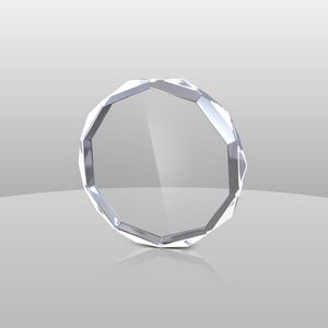 Gem Cut Paperweight Award (3"x3"x1")