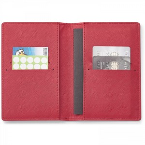 Genuine Leather Rfid Booklet/ Passport Holder