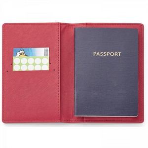 Genuine Leather Rfid Booklet/ Passport Holder