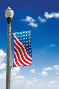 Giant Stock Message Single Pole Banner Kit (Double Sided)