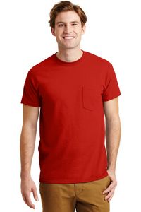 Gildan - DryBlend 50 Cotton/50 Poly Pocket T-Shirt.