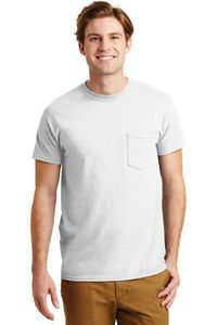 Gildan - DryBlend 50 Cotton/50 Poly Pocket T-Shirt.