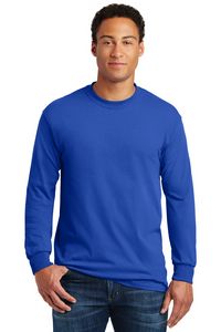 Gildan - Heavy Cotton 100% Cotton Long Sleeve T-Shirt.