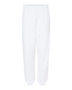 GildanÂ® Heavy Blendâ„¢ White Sweatpants