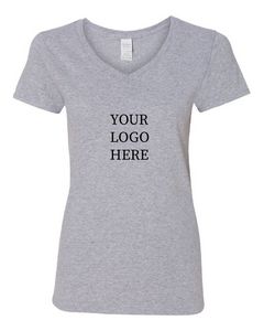 GildanÂ® Heavy Cottonâ„¢ Women's V-Neck T-Shirt