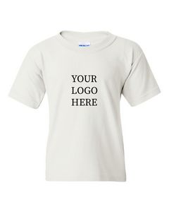 GildanÂ® Heavy Cottonâ„¢ Youth White T-Shirt